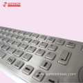 Anti-riot Metal Keyboard and Touch Pad